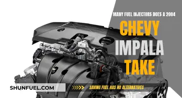 Fuel Injector Count for 2004 Chevy Impalas
