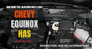 The 2007 Chevy Equinox: Fuel Injector Count and Maintenance