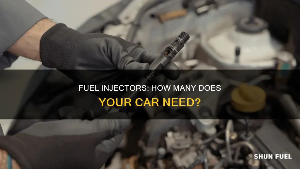 how many fuel injectors does a car have