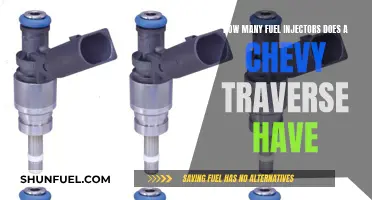 Fuel Injectors in Chevy Traverse: How Many Are There?