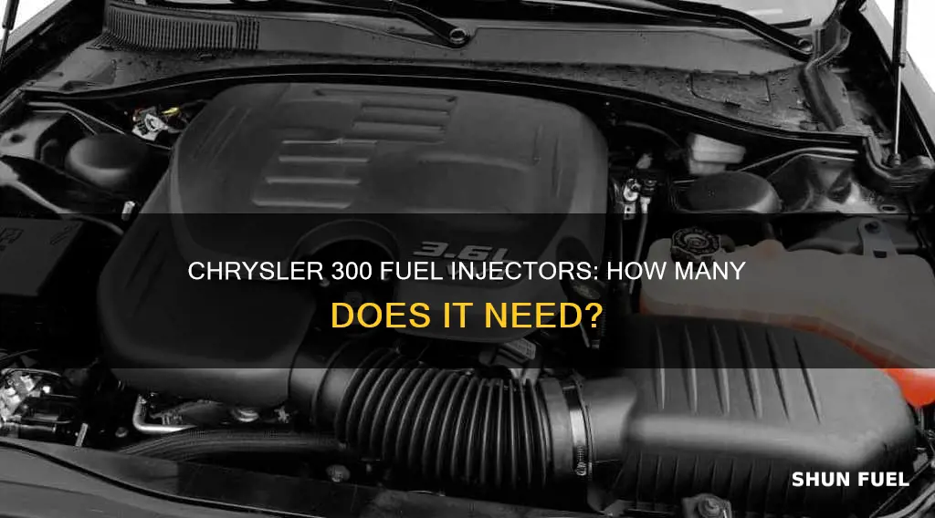 how many fuel injectors does a chrysler 300 have