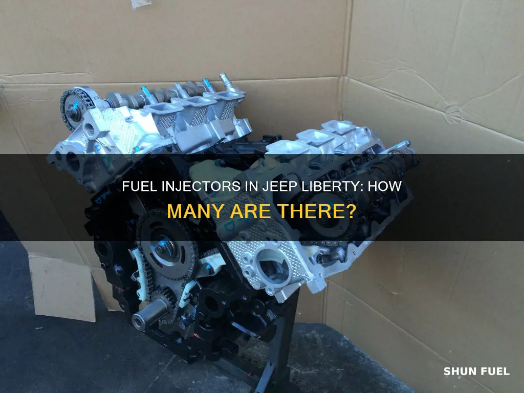 how many fuel injectors does a jeep liberty have