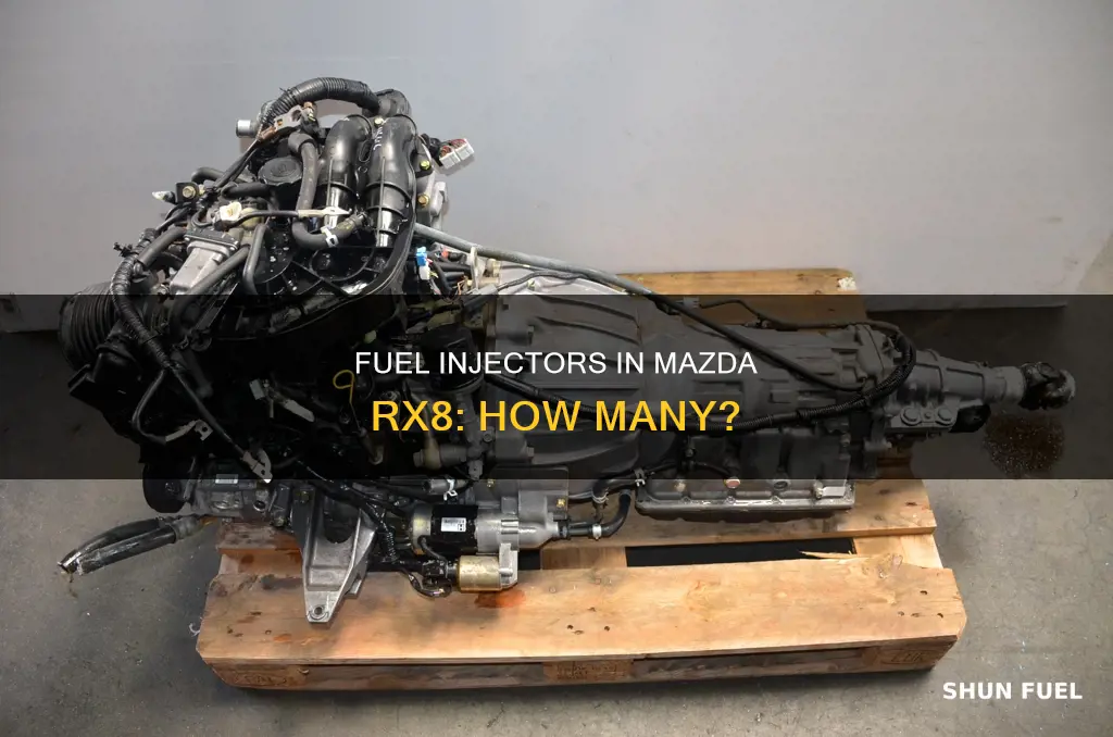 how many fuel injectors does a mazda rx8 have
