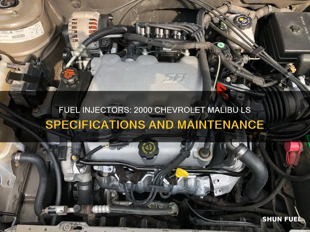 how many fuel injectors in 2000 chevrolet malibu ls