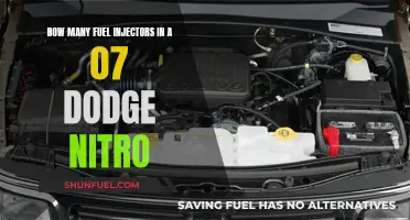 Fuel Injector Count for the 2007 Dodge Nitro