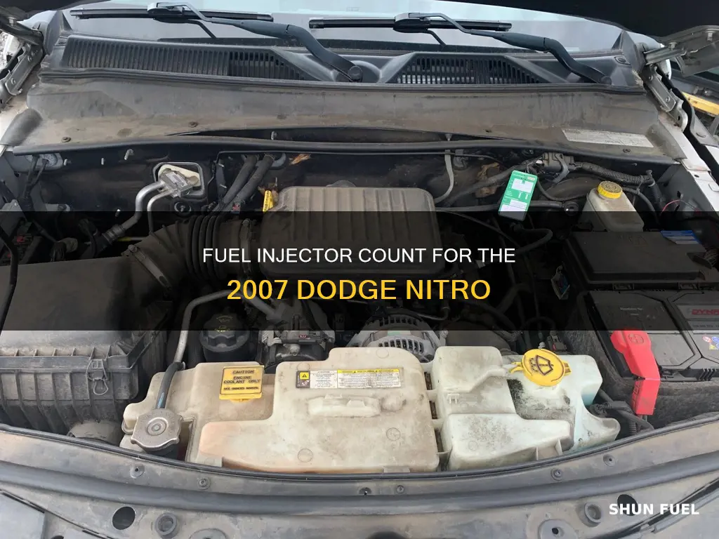 how many fuel injectors in a 07 dodge nitro