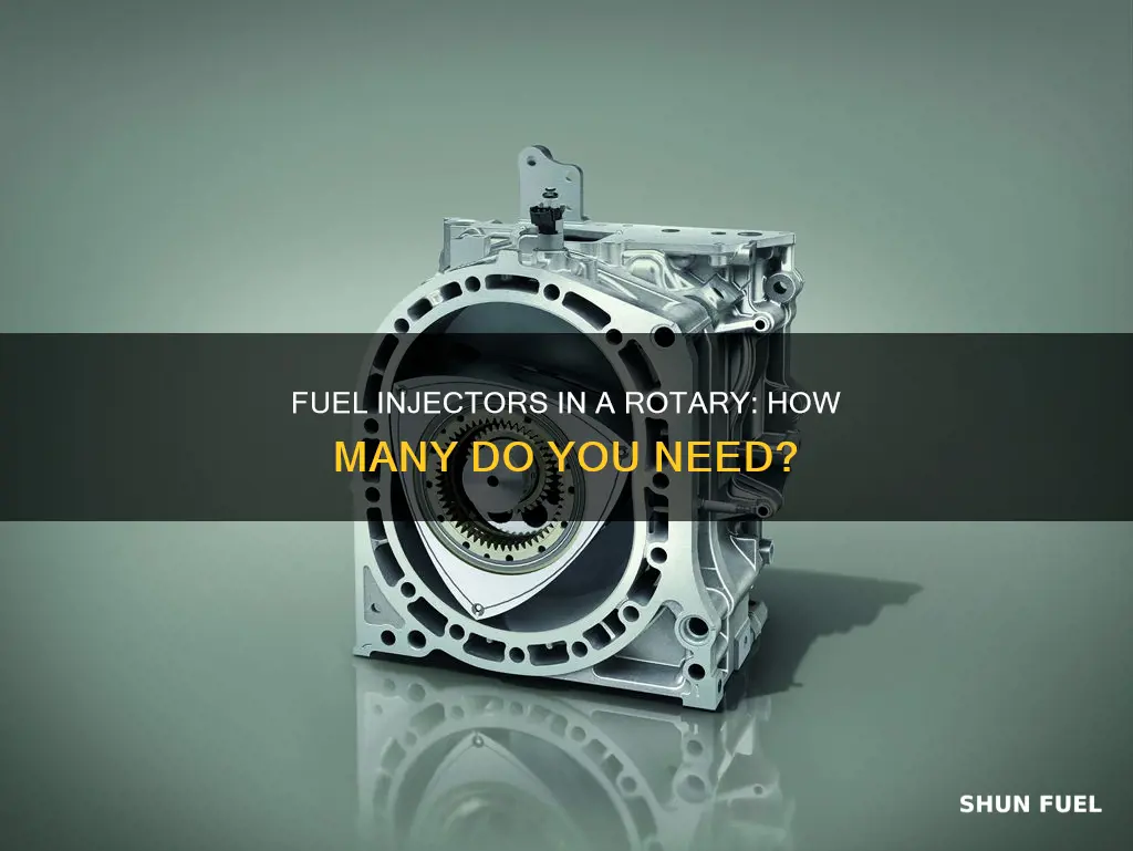 how many fuel injectors in a rotary