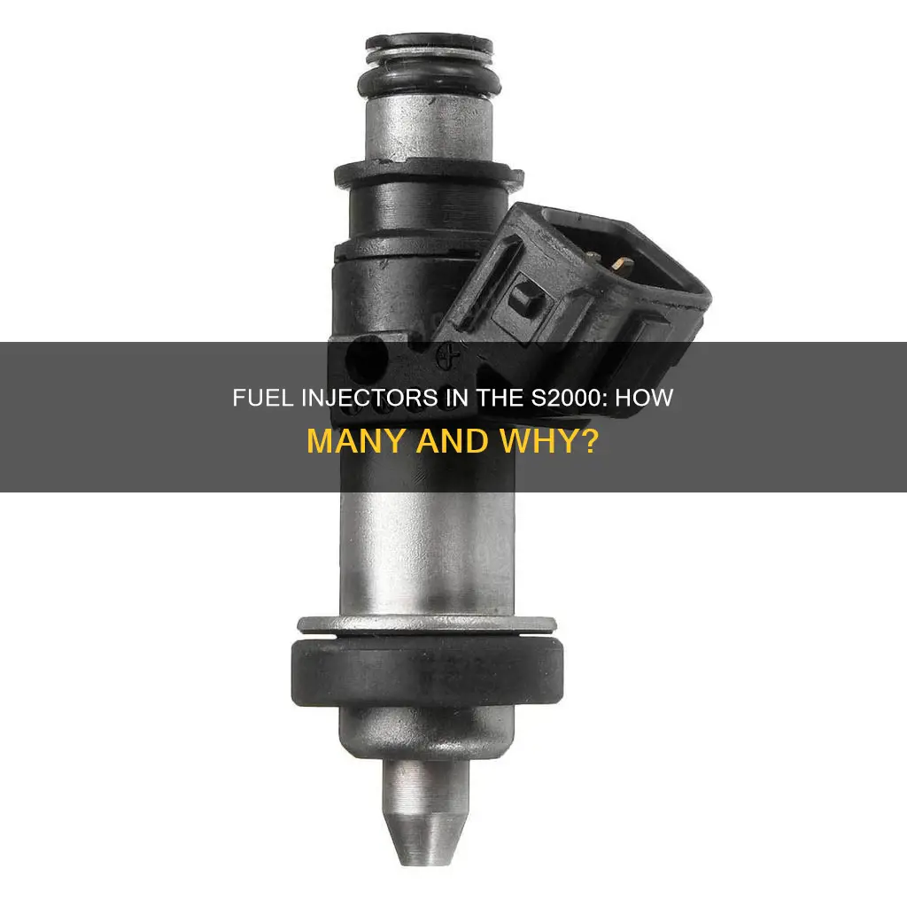 how many fuel injectors in a s2000