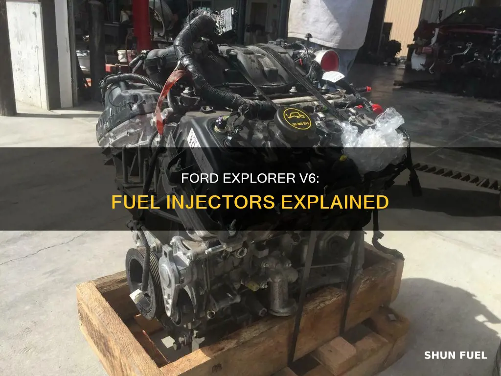 how many fuel injectors in a v6 ford explorer