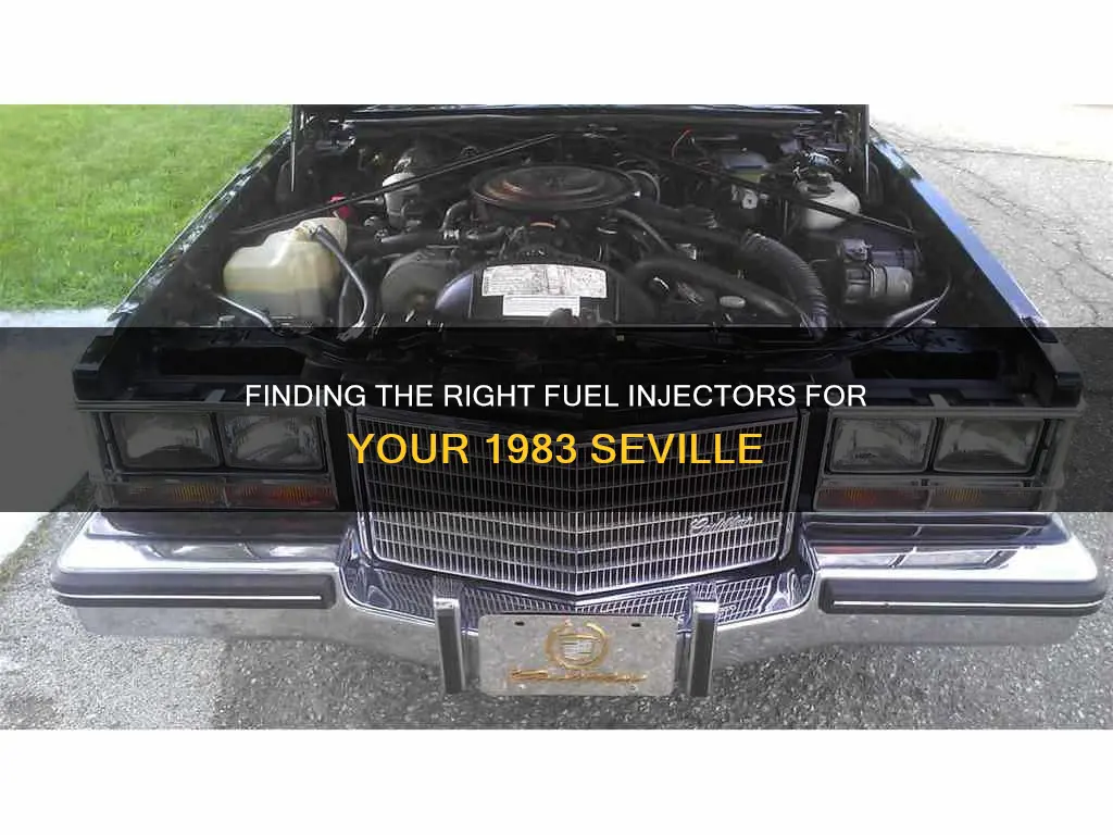 how many fuel injectors on 1983 seville