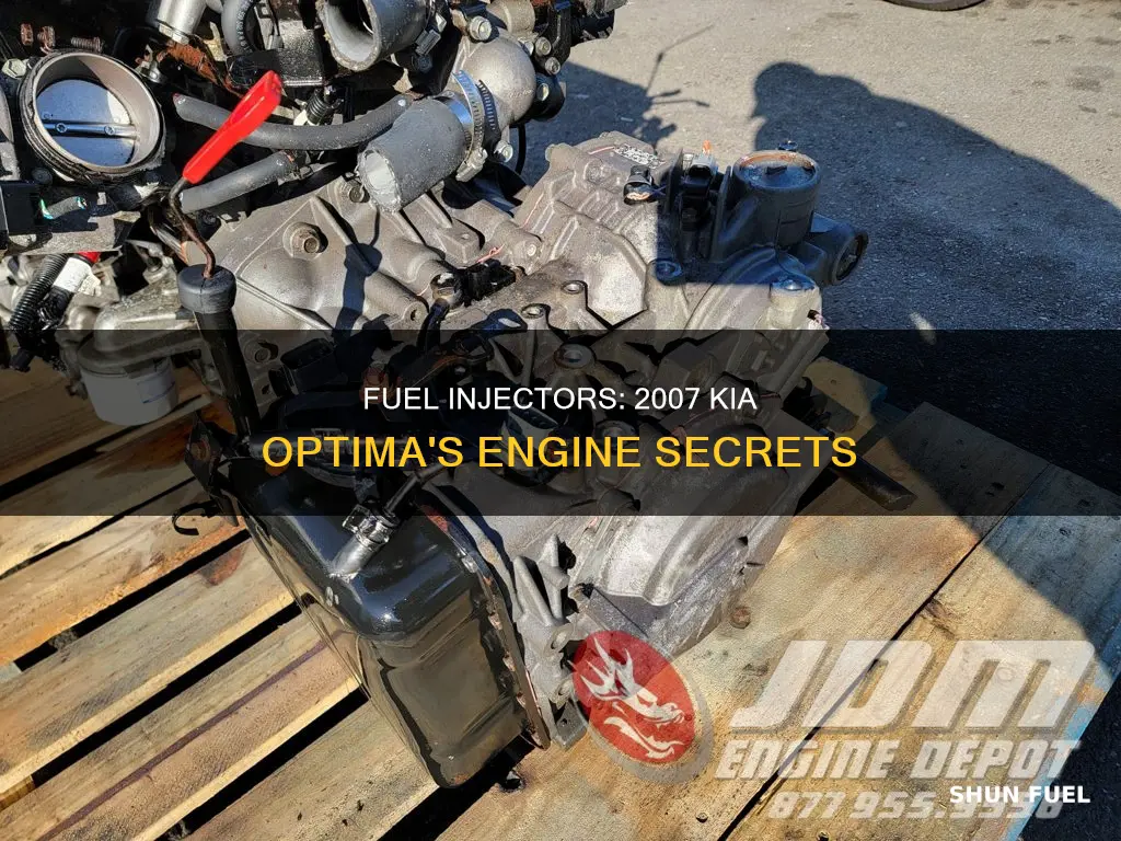 how many fuel injectors on 2007 kua optima
