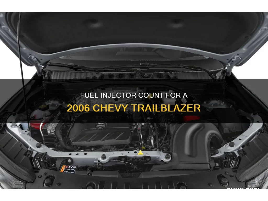 how many fuel injectors on a 2006 chevy trailblazer
