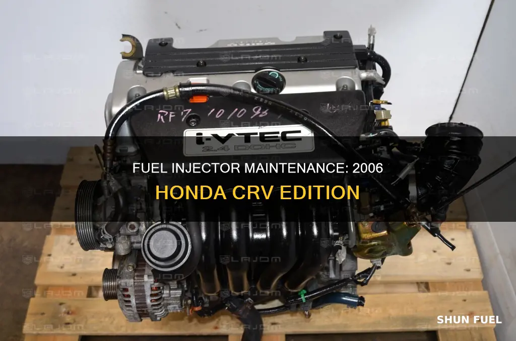 how many fuel injectors on a 2006 honda crv