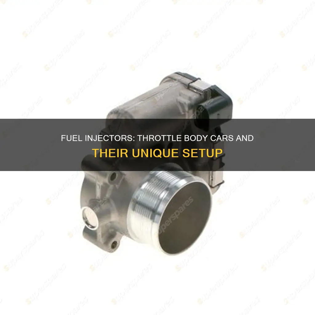 how many fuel injectors on a throttle body car