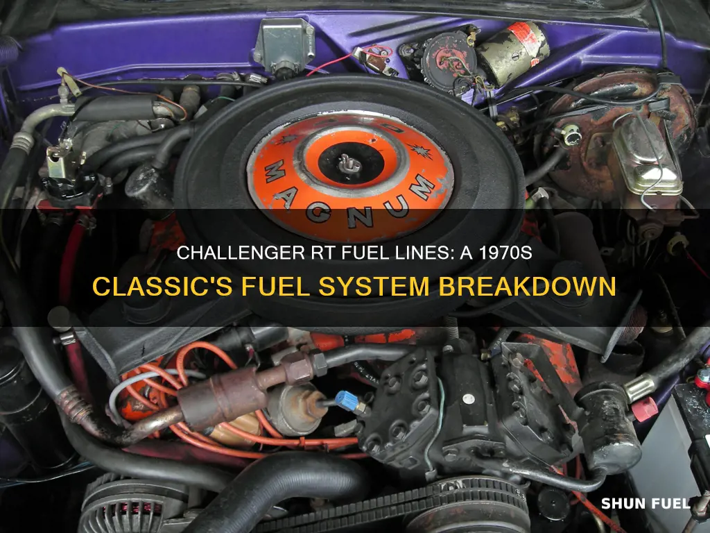 how many fuel lines came on a 1970 challenger rt