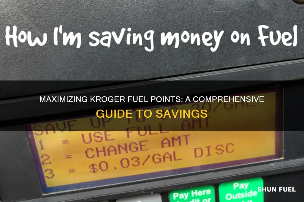 how many fuel points kroger