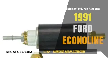 1991 Ford Econoline Fuel Pump Count: What You Need to Know