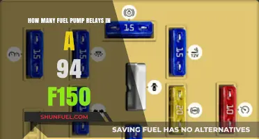 Fuel Pump Relays in a 94 F150: How Many Are There?