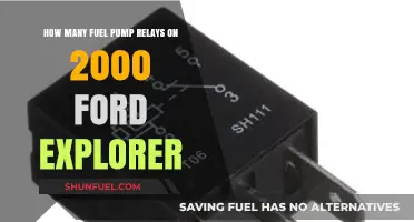 Fuel Pump Relay Count in 2000 Ford Explorer Explained