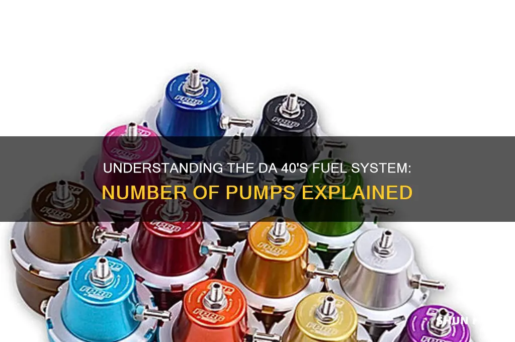 how many fuel pumps are in a da 40