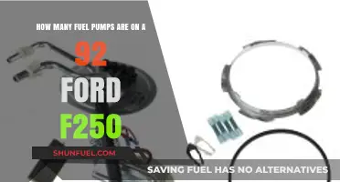 Understanding the Fuel Pump System in a 1992 Ford F250
