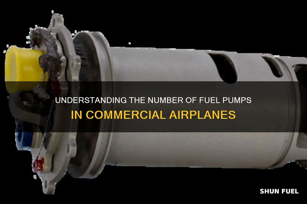 how many fuel pumps are usually in an airplane