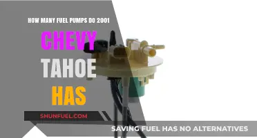 Fuel Pump Count in a 2001 Chevy Tahoe Explained