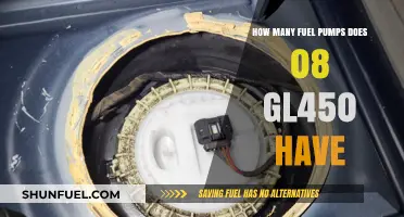 Fuel Pump Count in 08 GL450: A Comprehensive Guide
