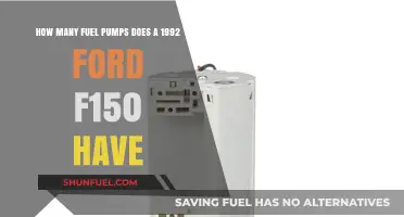 1992 Ford F150 Fuel Pump Count: A Comprehensive Guide