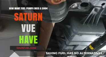 Understanding the Fuel Pump System in a 2004 Saturn Vue
