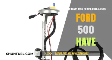 2006 Ford 500 Fuel Pump Count: What You Need to Know