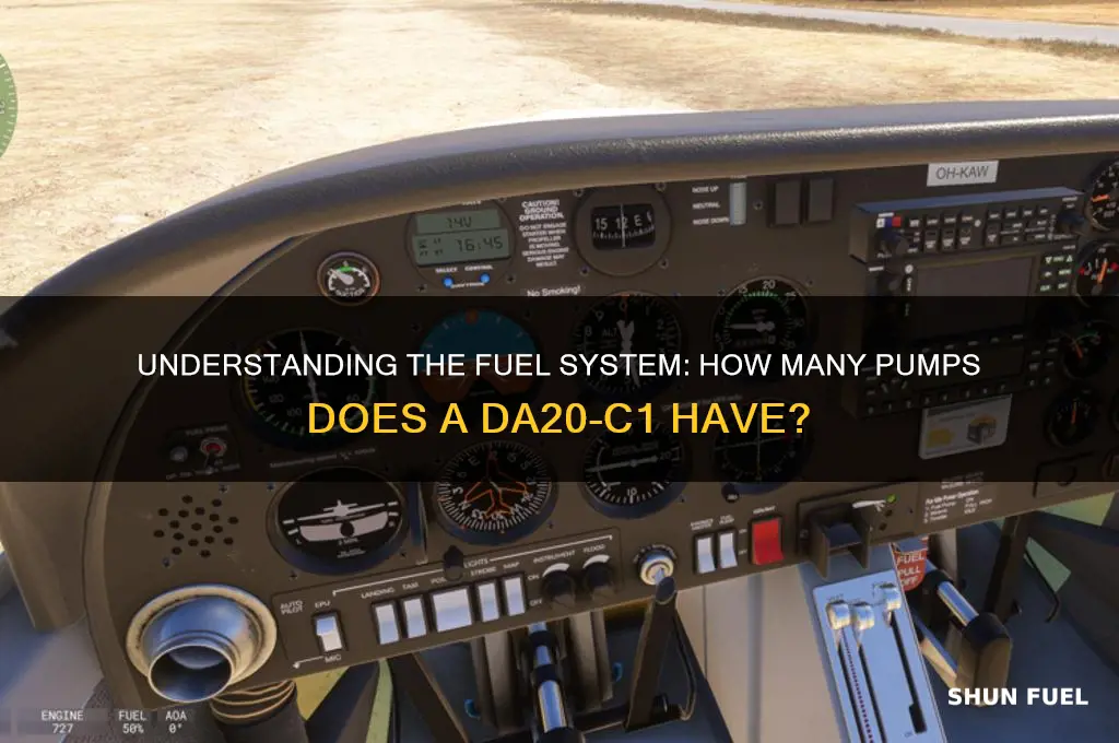 how many fuel pumps does a diamond da20-c1 have