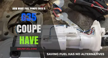 Understanding the Fuel Pump System in a G35 Coupe