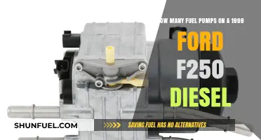 Ford F250 Diesel Fuel Pump: How Many?