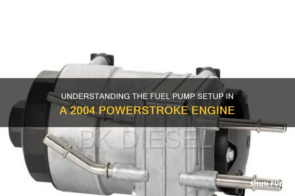 how many fuel pumps on a 2004 powerstroke