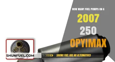 2007 250 Optimax Fuel Pump Count: A Comprehensive Guide