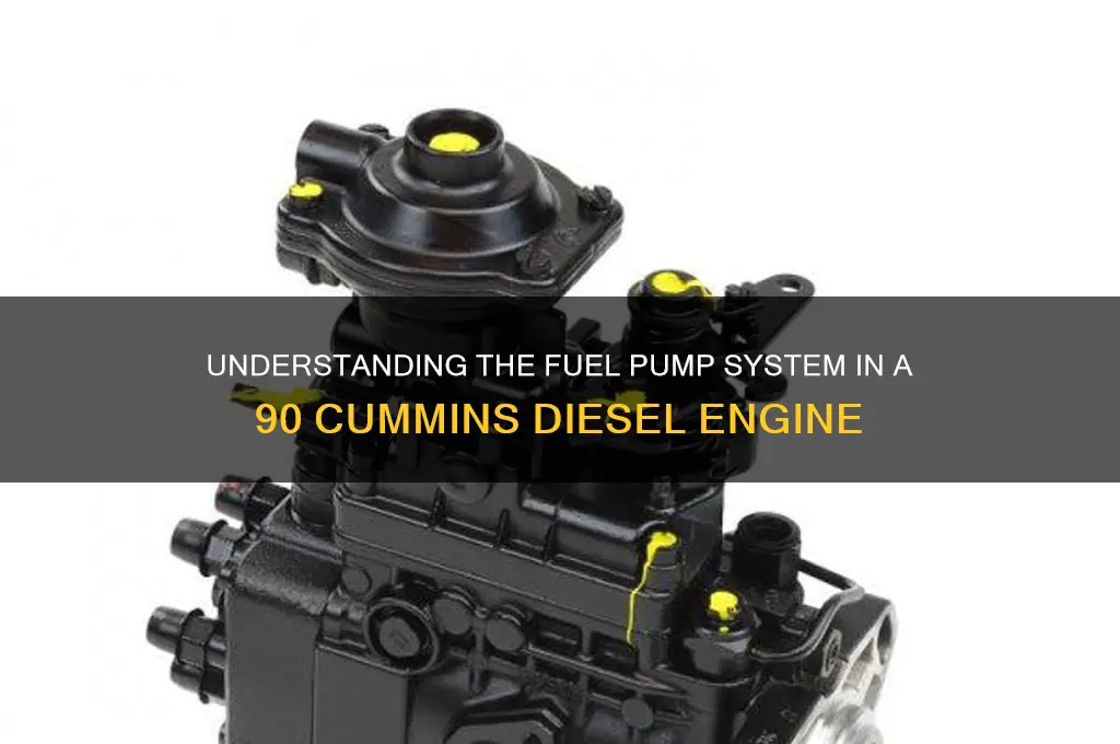 how many fuel pumps on a 90 cummins