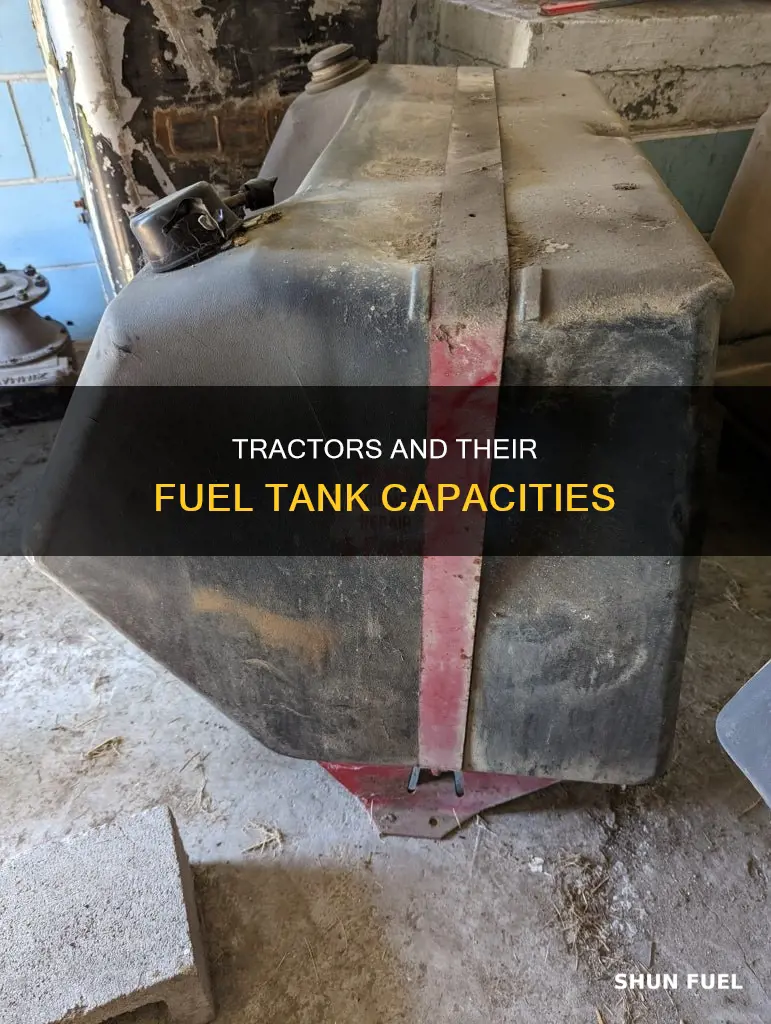 how many fuel tank tractor