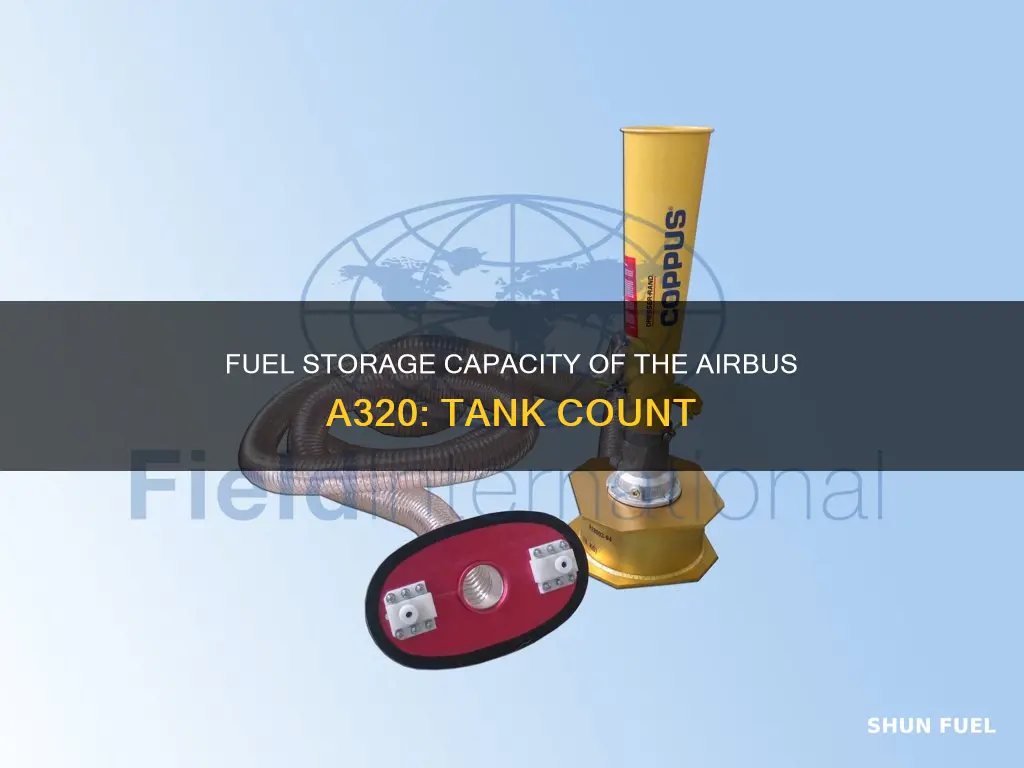 how many fuel tanks doea an airbus a320 have