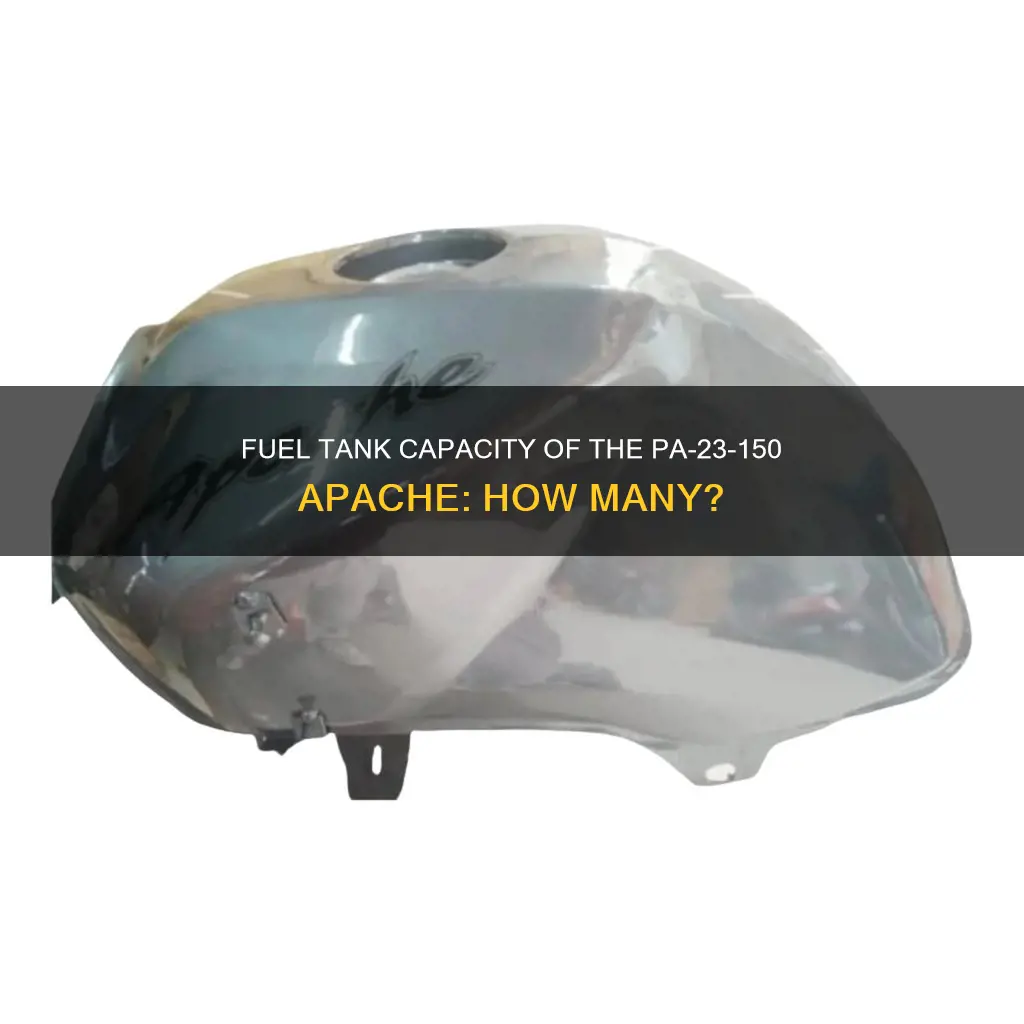 how many fuel tanks does the pa-23-150 apache have