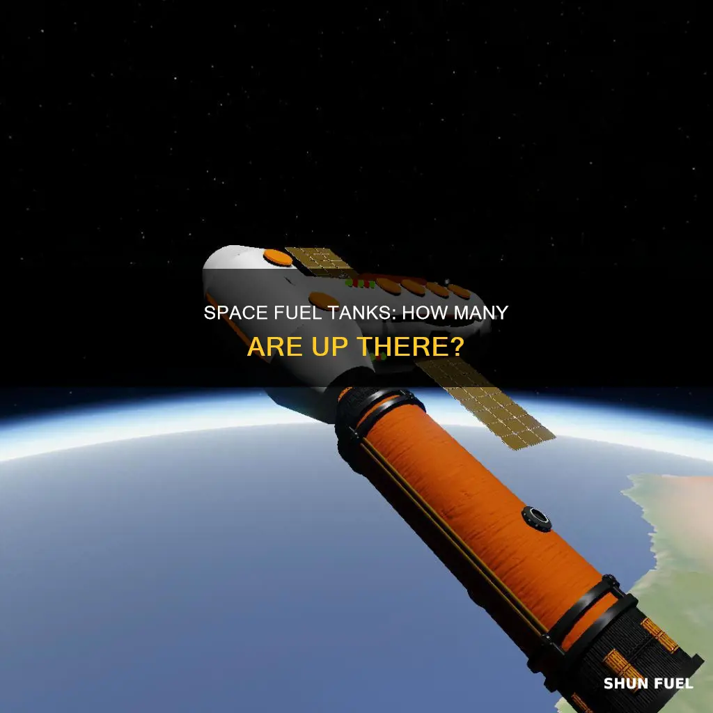 how many fuel tanks in space