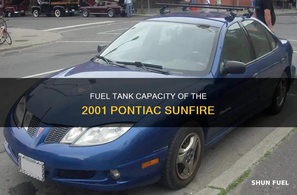 how many gallon fuel tank 2001 pontiac sunfire