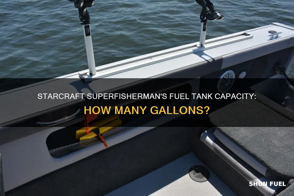how many gallon fuel tank in 19 foot starcraft superfisferman