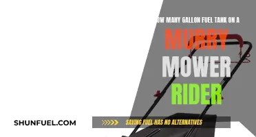 Murray Mower Rider: Understanding the Fuel Tank Capacity