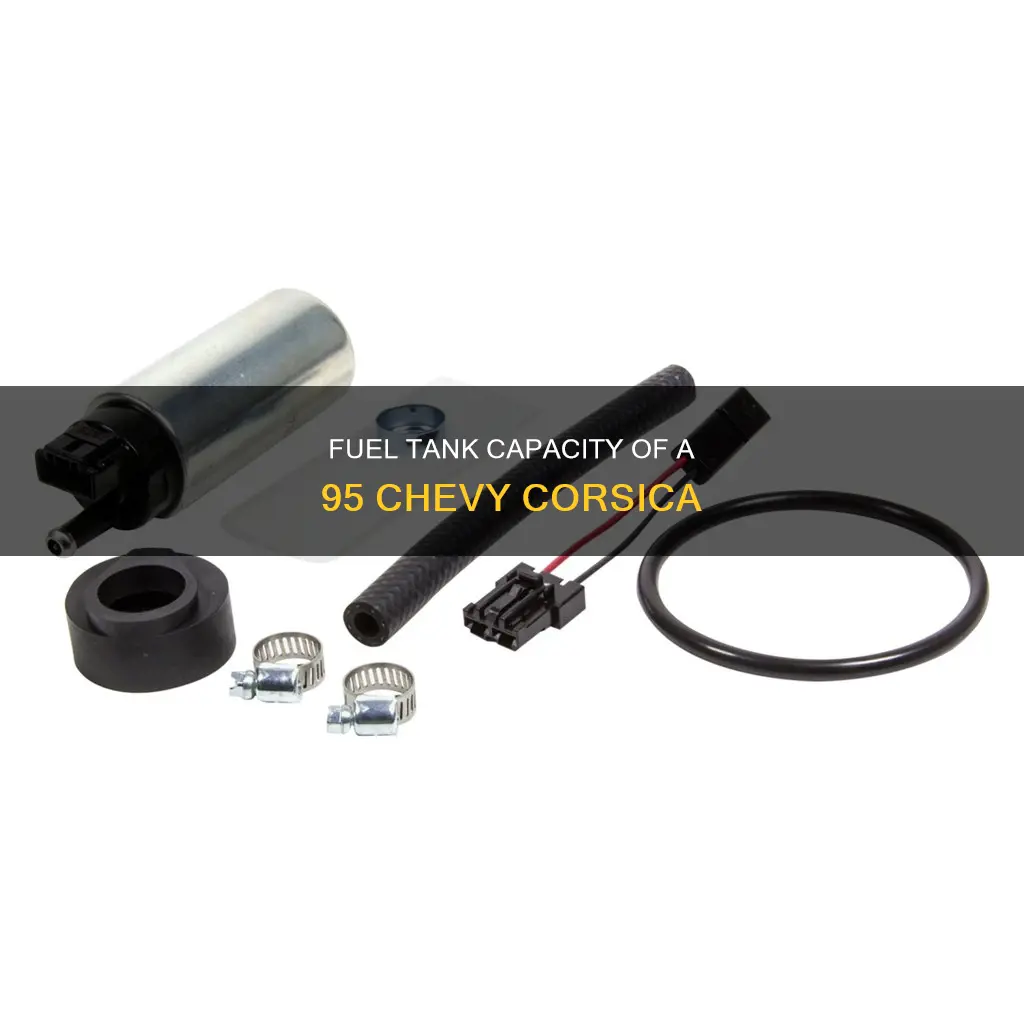 how many gallons are in 95 chevy corsica fuel tank