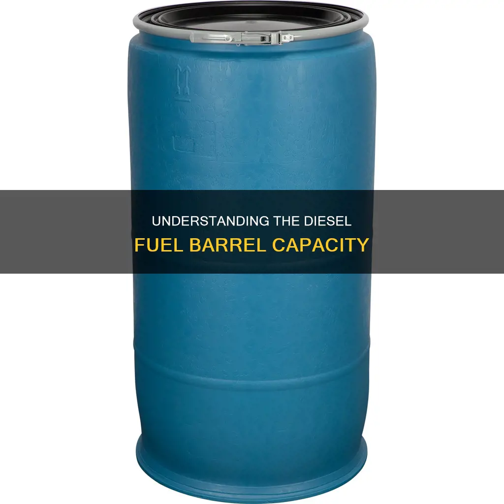 how many gallons are in a barrel of diesel fuel
