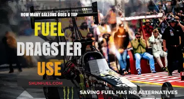 Top Fuel Dragster Fuel Consumption: Gallons Used in a Race