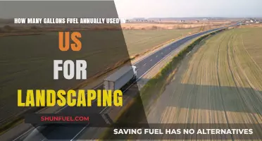 Annual US Landscaping Fuel Consumption: Gallons Used for Green Spaces