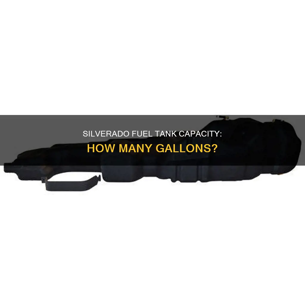 how many gallons fuel tank 2004 silverado