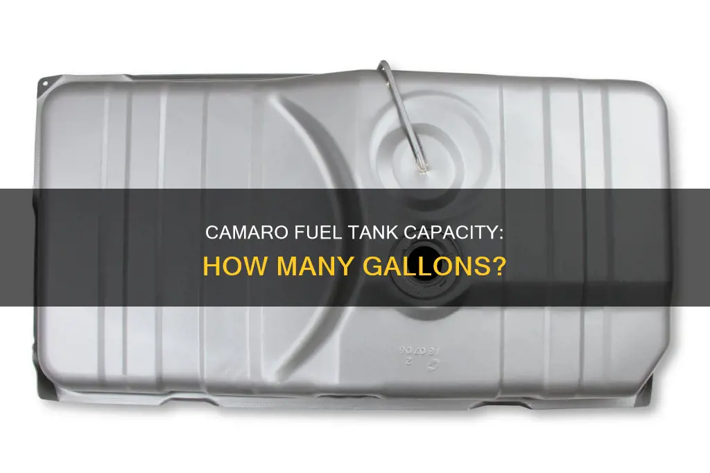 how many gallons in a 1970 camaro fuel tank